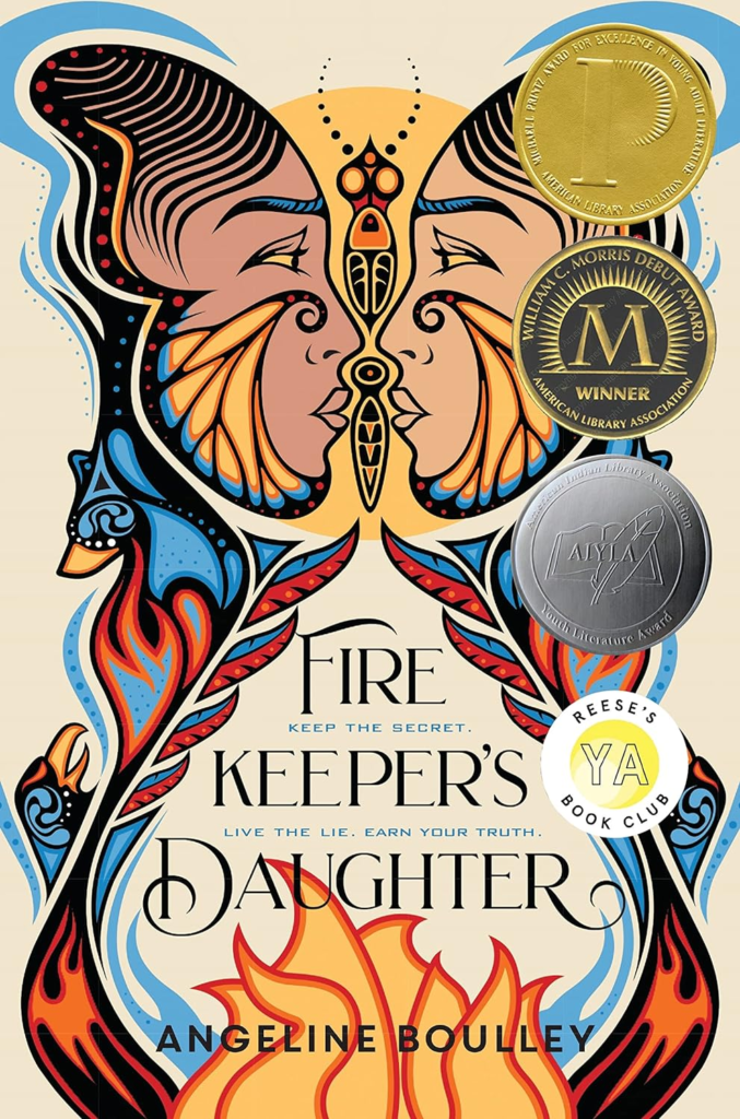 books by native american authors: the firekeeper's daughter book cover