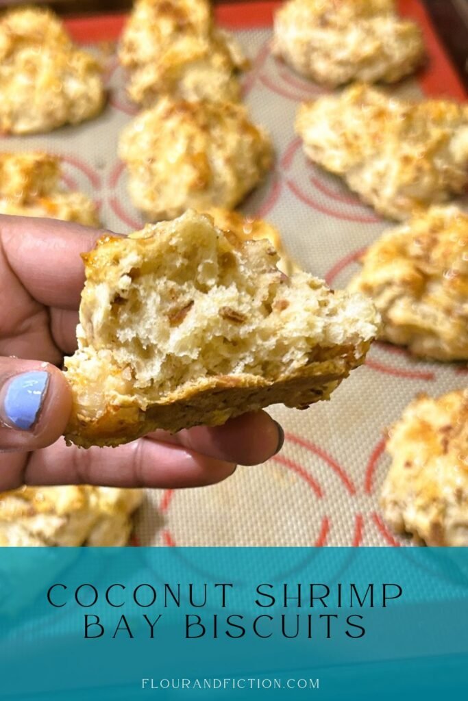coconut shrimp bay biscuit header image