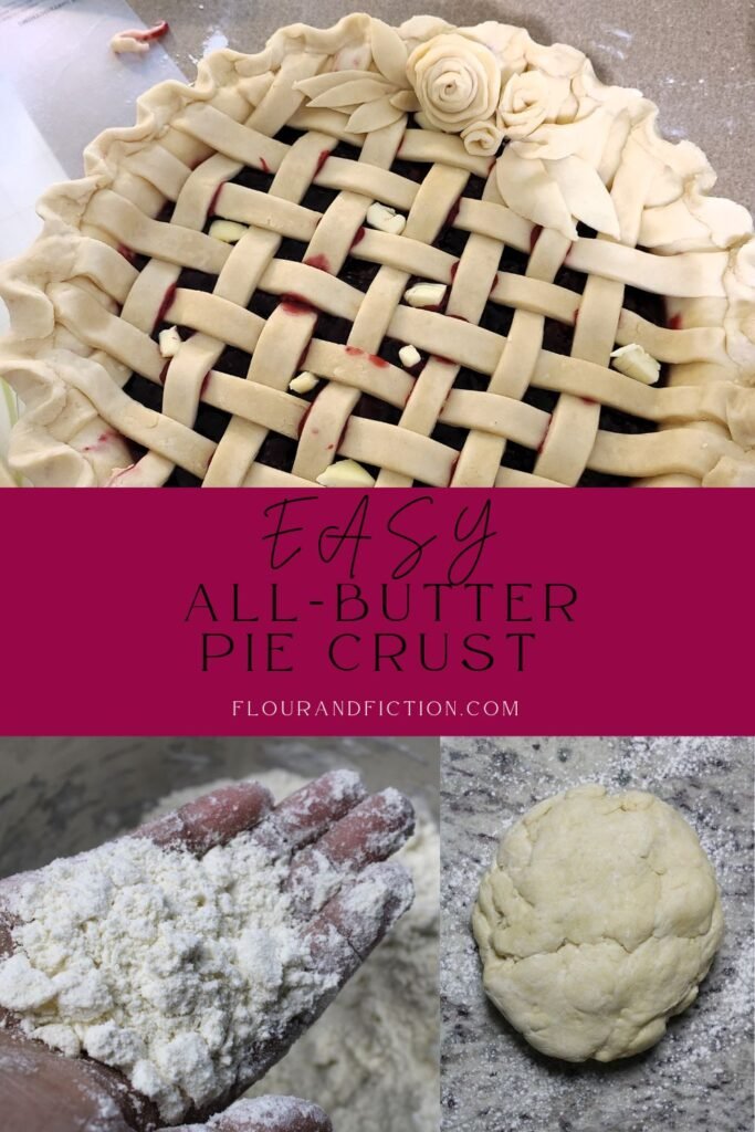 Easy all butter pie crust header image