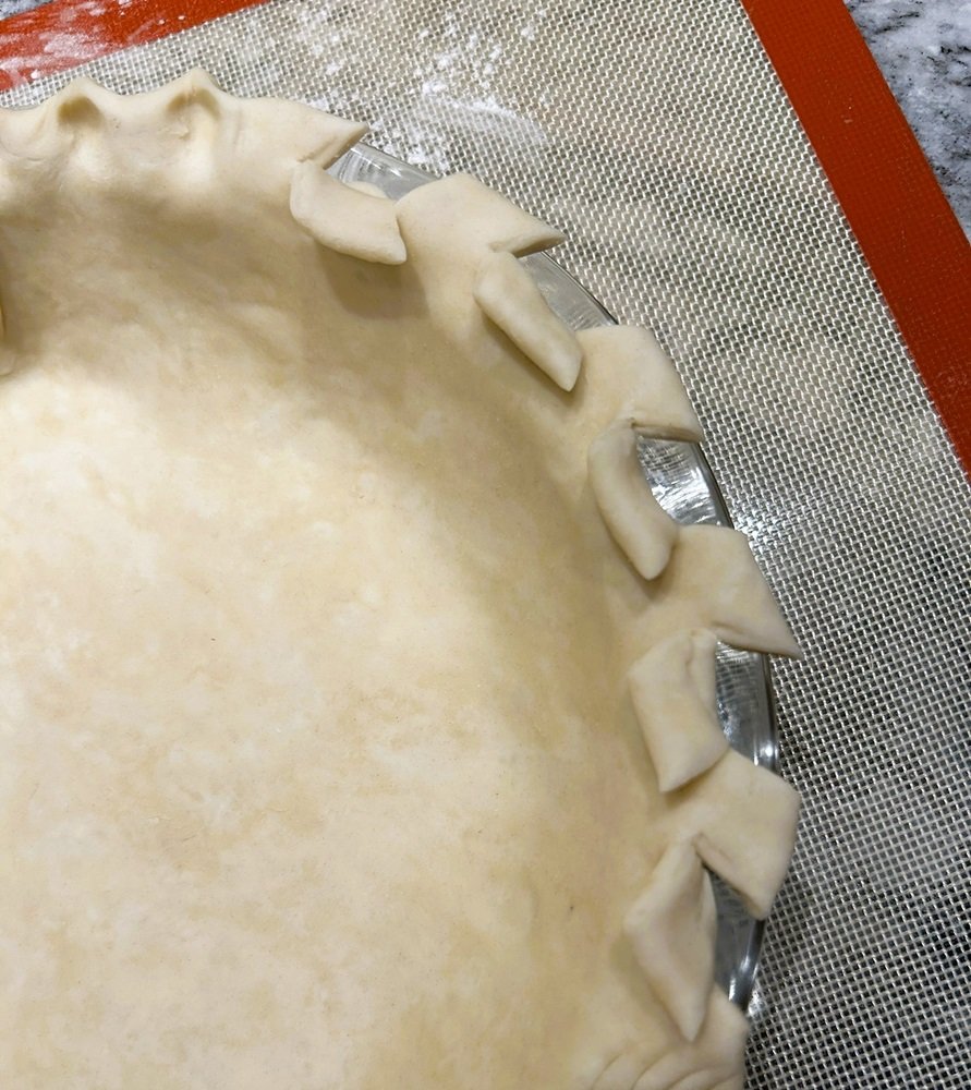 wheat crimp pie edge