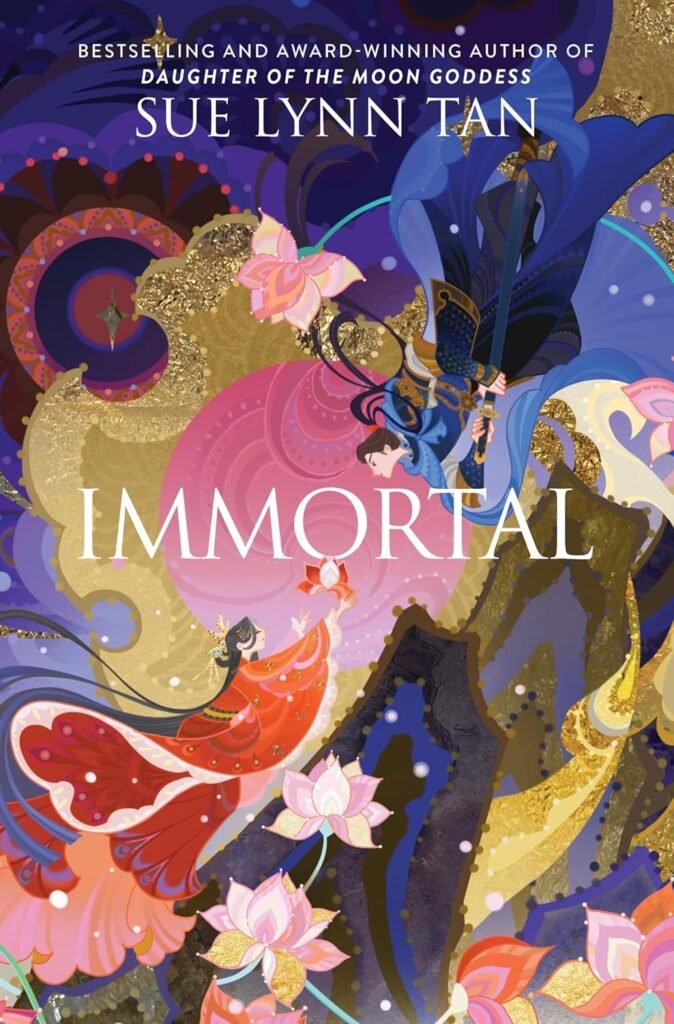 The book cover for "Immortal".
