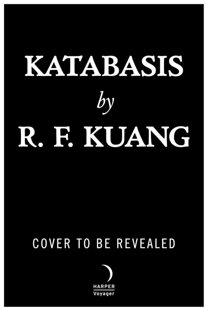 The book cover for "Katabasis".