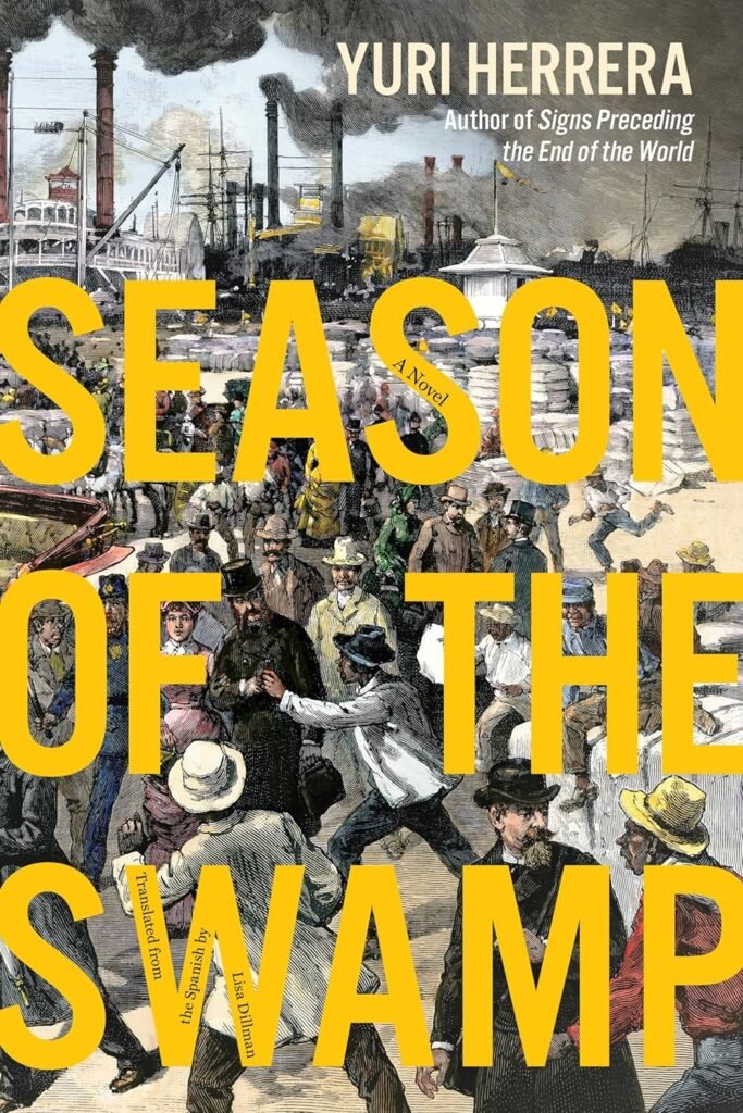 The book cover for "Season of the Swamp".